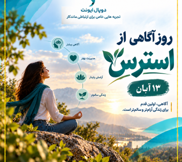 Stress Awareness Day Wellness Poster 1 360x320